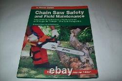 Chain Saw Safety & Field Maintenance Photo Guide English & Spanish Bilingual
