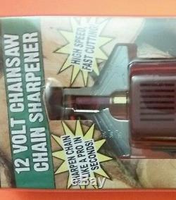 Chain Saw Sharpener, 12 Volt, with5/32 & 7/32 Stones, Fits Stihl, Husky, Echo, Sears