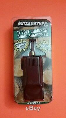Chain Saw Sharpener, 12 Volt, with5/32 & 7/32 Stones, Fits Stihl, Husky, Echo, Sears