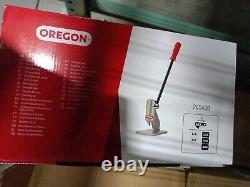 Chainsaw Bench Mount Chain Breaker & Rivet Spinner, Oregon 24548B / 24549B