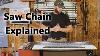 Chainsaw Chain Types Explained