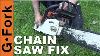 Chainsaw Wont Start Chainsaw Repair How To Gardenfork