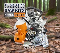 Complete Chainsaw Parts Repair Rebuild Kit Fits Stihl Ms880