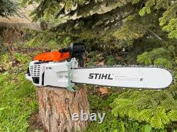 Completely restored vintage Stihl 076 AV German muscle chain saw for sale