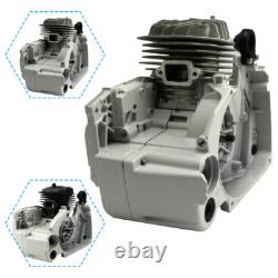 Fits 044 Ms440 Stihl Chainsaw Engine Motor Crankcase Cylinder Piston Crankshaft