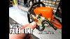 Fixing A Chainsaw That Leaks Gas Stihl Ms290 Ms390 Fuel Line Replacement