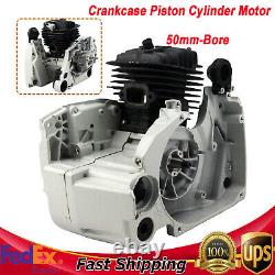 For Stihl Chainsaw 044 Ms440 Cylinder Piston Crankshaft Crankcase Motor Assembly