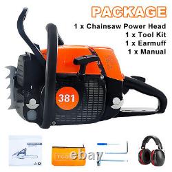 For Stihl MS380 MS381 Top Handle Chainsaw Gas Power Head Fit For 24/36 in Bar