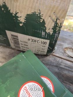 Forester Professional Full Chisel Chainsaw Chain 3/8.063 100ft Roll