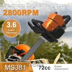 G388 Gasoline Chainsaw Power Head Compatible with For Stihl 038,038 AV, MS380