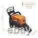 G388 Gasoline Chainsaw Power Head Compatible with For Stihl 038,038 AV, MS380