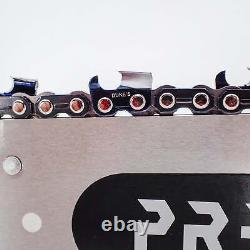 GB Titanium 28 Bar + 3-pack 3/8 Duke's Hard Chrome Chain Fits Stihl