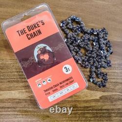 GB Titanium 32 Bar + 3-pack 3/8 Duke's Hard Chrome Chain, Fits Stihl