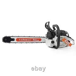 Gas Chainsaw with 28 Inch Advance Bar, 72cc 2-Cycle Gasoline Power Chain Saws