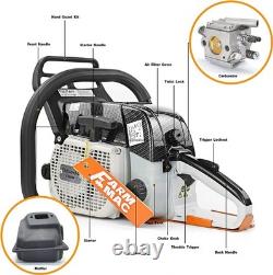 Gas Chainsaw with 28 Inch Advance Bar, 72cc 2-Cycle Gasoline Power Chain Saws