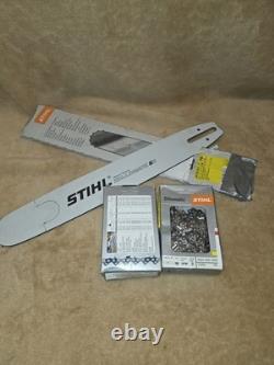 Genuine STIHL 16 Rollomatic E OEM Bar 3/8.050 55 Link 2 chains included