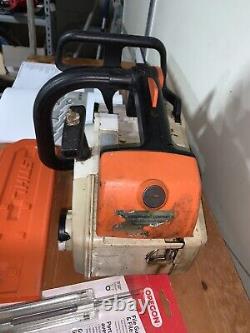 Genuine Stihl MS200 T MS 200T Chainsaw with 16 Bar & Chain & Manuals & Tools140psi