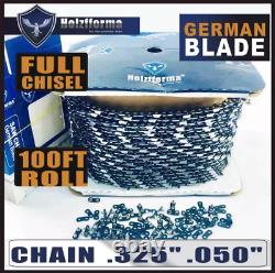 Holzfforma 100FT Roll. 325.050 Saw Chain Compatible With Stihl Husqvarna New