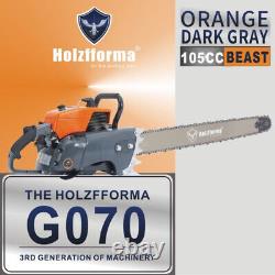 Holzfforma 105cc G070 Orange and Gray Chainsaw NO Bar/Chain Stihl 070 090