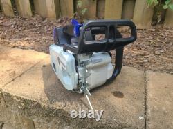 Holzfforma G111 Blue & White 35.2cc Top Handle Chainsaw Powerhead Only