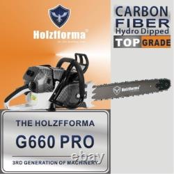 Holzfforma G660 PRO 92cc Chainsaw Power Head Full Wrap Handle Meteor Piston