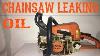 How To Repair A Chainsaw That Leaks Oil