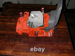 Husqvarna 435II complete block, OEM, off New Saw, w crankcase/chain brake lever
