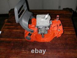 Husqvarna 435II complete block, OEM, off New Saw, w crankcase/chain brake lever