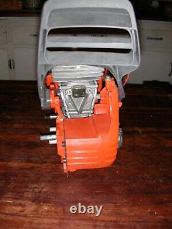 Husqvarna 435II complete block, OEM, off New Saw, w crankcase/chain brake lever