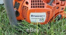 Husqvarna 435 Petrol Chainsaw 14. Good Working Order. Free Postage