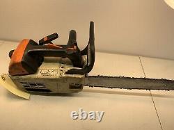 II W. Stihl MS201TC chainsaw with16' bar & chain