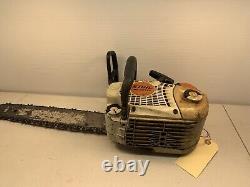 II W. Stihl MS201TC chainsaw with16' bar & chain