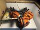 Large Rare STIHL Chainsaw Lot With Parts. Multiple Saws, New Parts. Estate Sale
