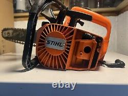 Large Rare STIHL Chainsaw Lot With Parts. Multiple Saws, New Parts. Estate Sale