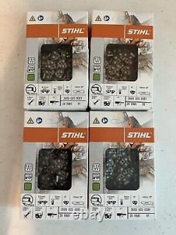 Lot of 4 Stihl Genuine OEM Chain Saw Chain 3689-005-0081 BRAND NEW