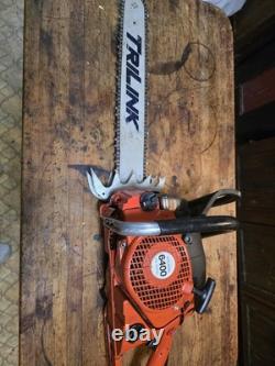 Low hours Dolmar makita 6400 Chainsaw 20 Inch Bar ready to rp