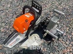 MINI-WINCH Capstan Chainsaw Rope Stihl 251C 961 Gear Ratio READ DISCRIPTION