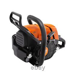 MS380 72cc Top Handle Chainsaw Gas Power Head For Stihl MS381 Fit 24/36in Bar