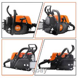 MS381 with 24'' Bar Chain 72cc Top Handle Chainsaw Gasoline Power For Stihl 038