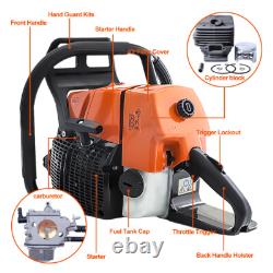 MS660 91.6cc Top Handle Chain Saws Gasoline Power Head Fit For 20/22/24/36in Bar