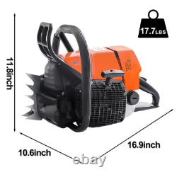 MS660 91.6cc Top Handle Chain Saws Gasoline Power Head Fit For 20/22/24/36in Bar
