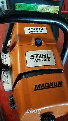 MS660 Magnum Stihl Chain Saw Powerhead