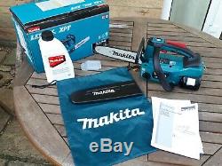 Makita DUC254 18V Top Handle Chainsaw not petrol stihl topper + 4.0ah battery