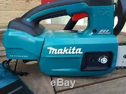 Makita DUC254 18V Top Handle Chainsaw not petrol stihl topper + 4.0ah battery