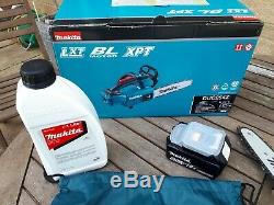 Makita DUC254 18V Top Handle Chainsaw not petrol stihl topper + 4.0ah battery