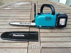 Makita DUC254 18V Top Handle Chainsaw not petrol stihl topper + 4.0ah battery