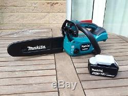 Makita DUC254 18V Top Handle Chainsaw not petrol stihl topper + 4.0ah battery