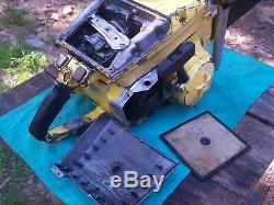 Mcculloch chainsaw 1 76 d44 044 magnum sp125 stihl vintage 101b kart motor
