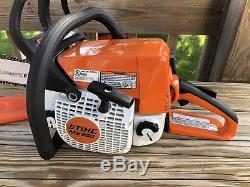 Mint Stihl MS250 Chainsaw With 18 Bar + Scabbard USED ONCE MS 250
