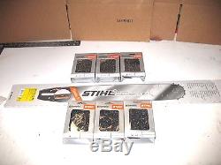 NEW 25 STIHL 3003 000 8830 Bar Chainsaw Chain 6 Combo 3/8.050 84 RS ms362